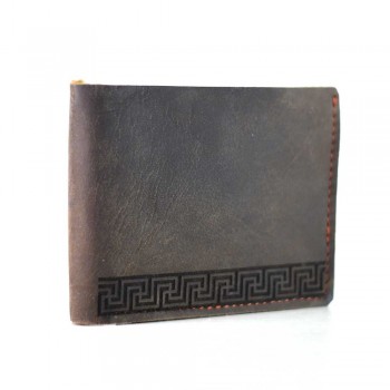 Handmade Greek leather wallet
