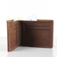 Handmade leather wallet with dedication