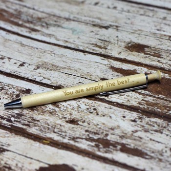 Wooden mechanical pencil gift for teacher