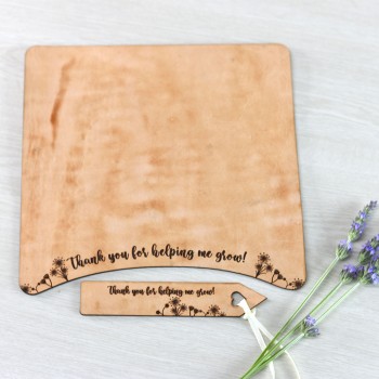 Leather mouse pad & bookmark gift for teacher-teacher 2 