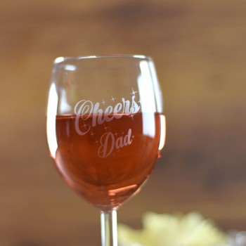 Cheers wine glass 