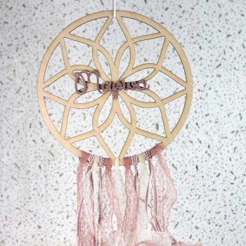 Wooden dreamcatcher personalized decorative wall