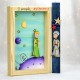 Easter set with candle and 3d painting with the Little Prince