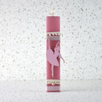 Easter candle ballerina for girl 