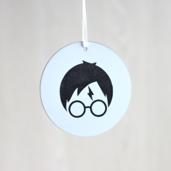Harry Potter Christmas Ornament Wh. Face 