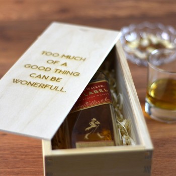 WOODEN BOX FOR WINE